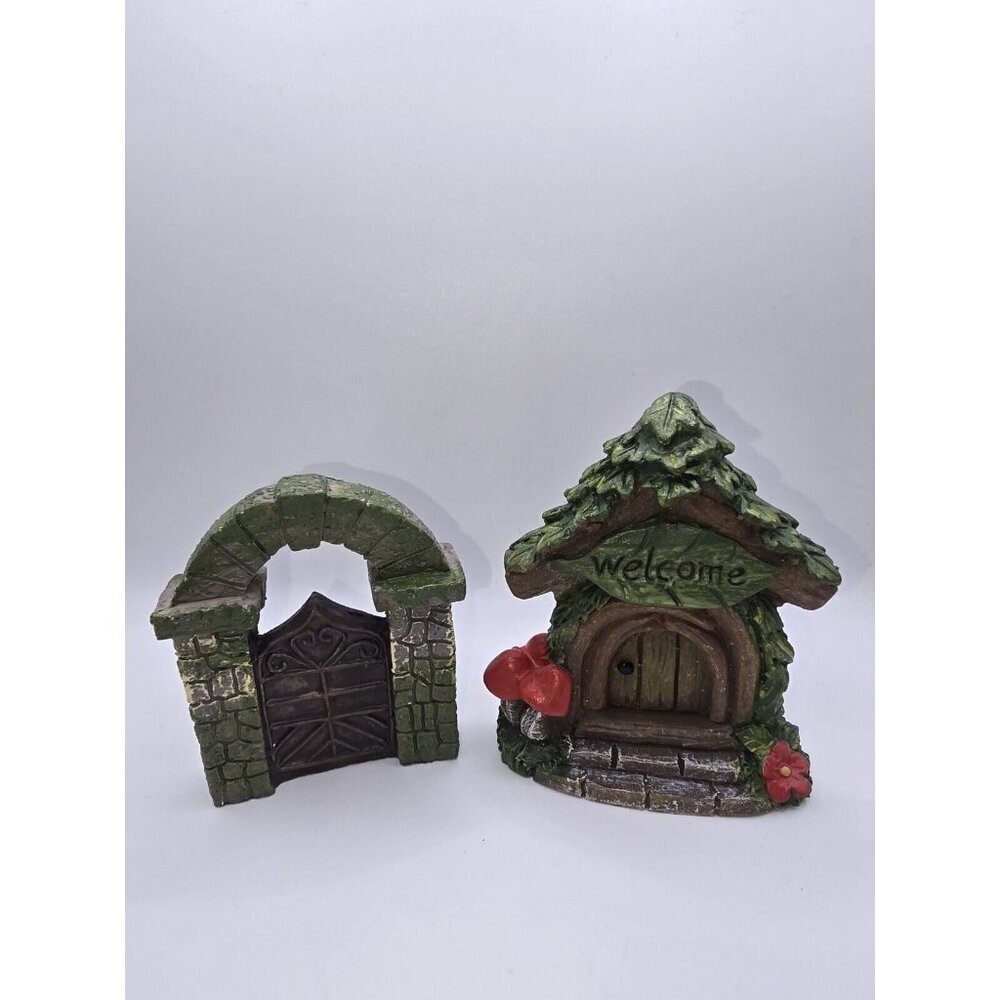 Fairy garden miniatures lot NEW 2 PCS